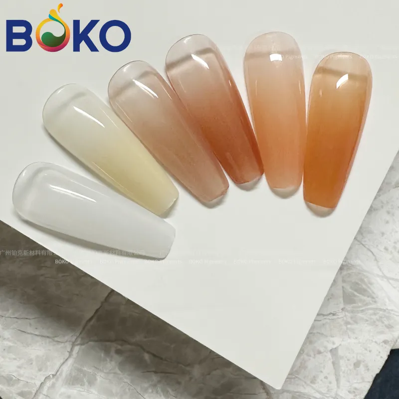 BOKO 0.8g Manicure Ombre Powder Nail Art Gradient Effect Pigment Rubbing Dust DIY Nails Decoration