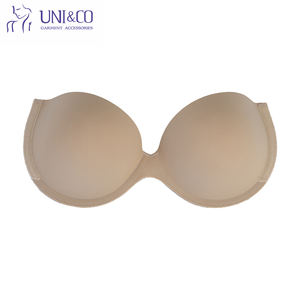 Usine en gros Push-up étanche à la transpiration sans couture Shell Style haute qualité <span class=keywords><strong>Silicone</strong></span> adhésif push-up Invisible soutien-gorge - Product Image 5