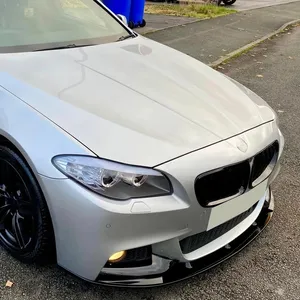 Para BMW Serie 5 F11 M Sport 2011-2017: Alerón delantero estilo labio, embellecedor de faro antiniebla, modificación de tuning exterior - Product Image 4