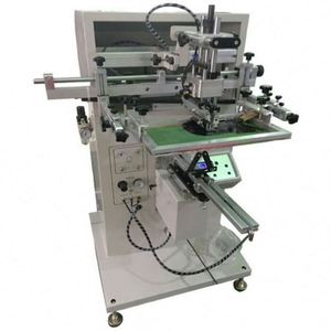 Cylinder Cosmetic Bottle Women Lipstick Logo <b>Plastic</b> Glass Paper Cups Serigrafia Silk Screen <b>Printer</b> - Product Image 3