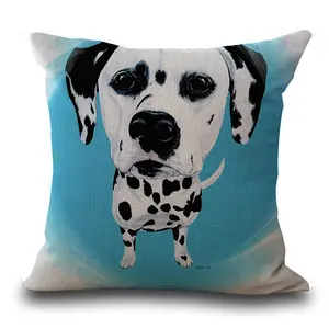 18X18 Inch Grappige Pug Hond Kussenslopen Leuke Puppy Decoratieve Kussenhoes Liefde Hond Decor Kussen Case Voor sofa