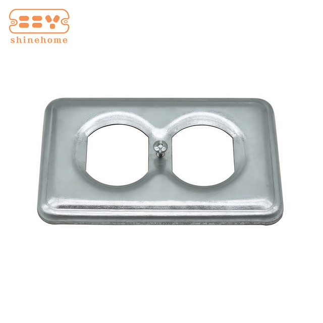 11C1 Electrical Steel Duplex Utility Cover Plate