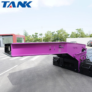 Semirremolque <span class=keywords><strong>de</strong></span> plataforma baja hidráulica desmontable <span class=keywords><strong>de</strong></span> 2 ejes y 30-60 toneladas para transporte <span class=keywords><strong>de</strong></span> equipo pesado con ejes FUWA y ABS WABCO - Product Image 5