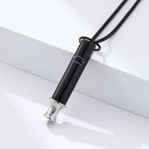 Gioielli moda donna <span class=keywords><strong>per</strong></span> ragazza oro acciaio inossidabile all'ingrosso personalizzato minimalista che respira consapevolmente collana di paglia 528 hz - Product Image 6