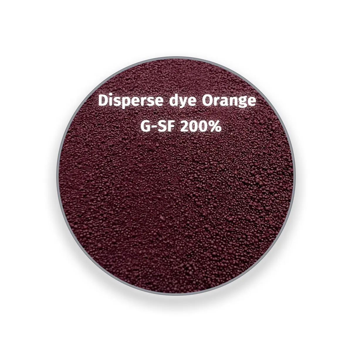 Cheveux raides du fabricant Teinture pour vêtement Teinture polyester Colorants dispersés Orange SF-2G 200% Échantillons disponibles à l'achat