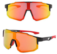 Gafas de Sol Deportivas para Ciclismo, Protección Ocular, para PC, Actividades al Aire Libre, Ciclismo, Conducción, para Hombre y Mujer, Gafas de Sol de Moda