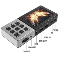 Pour Ezcap 273 Android Android 4K/8K HD enregistreur vidéo boîte 1080P 60fps HD vers USB carte de Capture vidéo de jeu avec écran LCD 3.5 "Pla