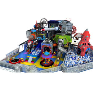 3000sqm <b>Indoor</b> Playground for Shopping Mall EN71 ASTM F1487 Certified Children's Park Equipment Devil <b>Slide</b> Donut <b>Slide</b> Roller - Product Image 5