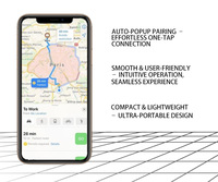 Traceur intelligent sans fil anti-perte pour portefeuille, bagages, animaux de compagnie, compatible Android