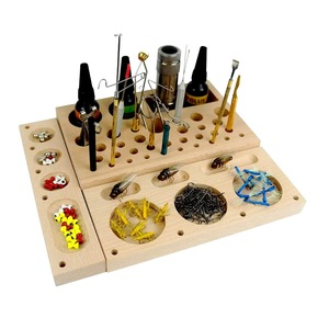 Organizador de Escritorio de Madera Natural para Herramientas de Manualidades, para Suministros de Joyería DIY - Product Image 4