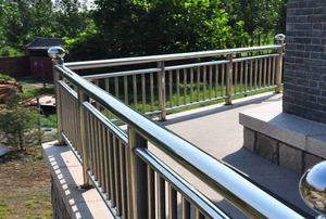 Moderno esterno in acciaio inox asta del tubo balaustra facile installazione <span class=keywords><strong>per</strong></span> le ville ringhiera del <span class=keywords><strong>balcone</strong></span> <span class=keywords><strong>corrimano</strong></span> del <span class=keywords><strong>balcone</strong></span> <span class=keywords><strong>corrimano</strong></span> - Product Image 3