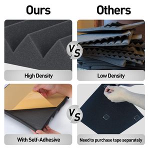 Studio bọt cách ly âm thanh cách âm bảng tường - Product Image 2