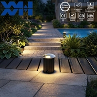 Lumière LED encastrée au sol à changement de couleur IP67 RGB, à éclairage latéral, dimmable, pour extérieur, jardin, allée, aménagement paysager