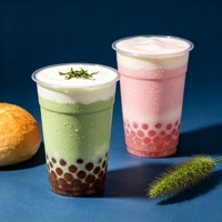 Gobelets en plastique PET jetables transparents et durables, prix d'usine en gros, pour boissons froides, jus, lait, thé, smoothies, café