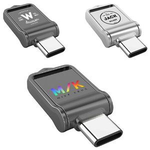 Memoria <span class=keywords><strong>USB</strong></span> Personalizada con Logotipo para Teléfono Móvil, Tipo <span class=keywords><strong>C</strong></span>, <span class=keywords><strong>2</strong></span> en 1, OTG, 16GB, <span class=keywords><strong>USB</strong></span> 3.0, para Teléfonos Inteligentes y Portátiles - Product Image 3
