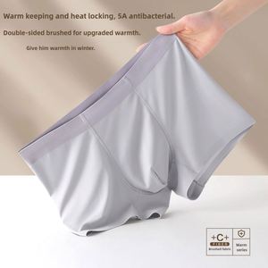 Ropa Interior Masculina de Alta Gama, Sin Costuras, Cálida, Transpirable y Antibacteriana para el Hogar - Product Image 3