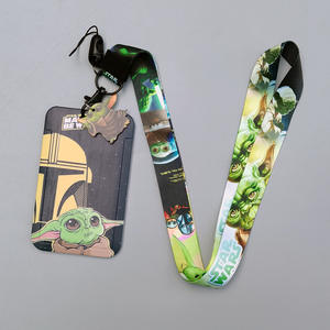 Lanière de téléphone pour enfant avec motif de dessin animé, porte-carte rigide double face pour étudiant, contrô<span class=keywords><strong>le</strong></span> d'accès, <span class=keywords><strong>Star</strong></span> Wars - Product Image 3