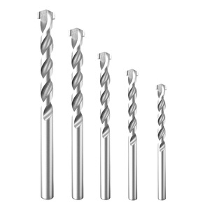 Broca de doble ranura tipo U de 4 mm, 5 mm, 6 mm, 8 mm, 10 mm para perforación de paredes de hormigón y cemento con estría en espiral y vástago redondo - Product Image 4