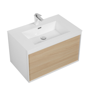Mueble de Baño Moderno TONA Artise con Lavabo de Piedra Blanca, Resistente al Agua, Cierre Suave, 600/750 mm, para Hoteles y Apartamentos - Product Image 5