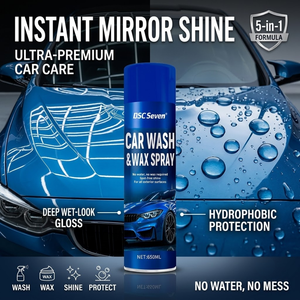 <strong>Spray</strong> <strong>On</strong> Wipe Off Waterless Wash Wax <strong>Spray</strong> Showroom Shine Car <strong>Spray</strong> Wax Aerosol Car <strong>Detailing</strong> Product - Product Image 5