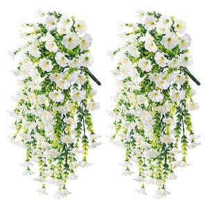 Fleurs artificielles de volubilis 69 Mesh, décoration murale pour le bureau et la maison - Product Image 3
