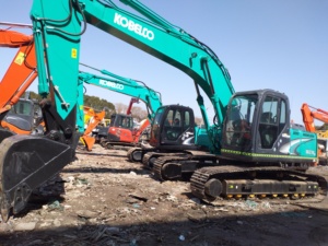 ใช้รถขุด SK210LC รถขุดที่มีคุณภาพสูง Kobelcoo รถขุด/Kobelco Sk130 - Product Image 2