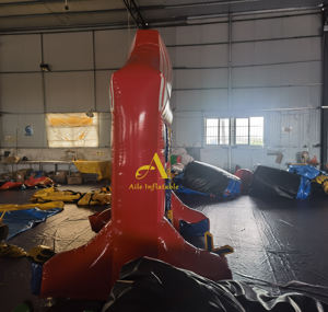 AILE 2 EM 1 Interativo Carnaval Jogo Inflável Esporte Jogos Indoor & Outdoor Inflável <span class=keywords><strong>Tic</strong></span> Tac Toe Connect 4 Row Jogos - Product Image 3