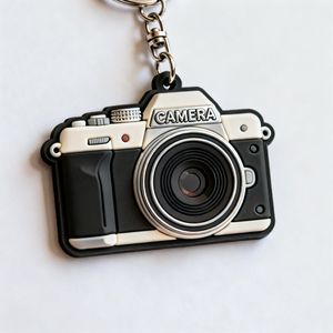 حلقة مفاتيح مطاطية ناعمة ولطيفة ملونة من البي في سي مع شعار ترويجي مخصص، سلسلة مفاتيح سيليكون مخصصة ثلاثية الأبعاد - Product Image 6