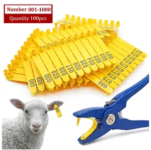 Factory Price RFID Ear Tags Whole Sell Manufacturing rfid goat tags