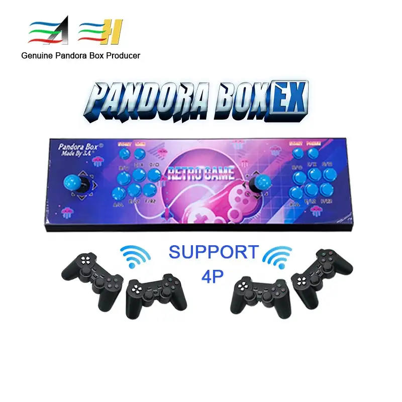 3A originale 2021 potente EX 3300 Consola Mini Bartop Kit di gioco retrò Pandora Box Arcade Joystick gioco Stcick videogioco Arcade