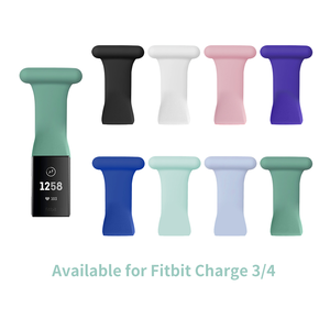 HuaMJ 20mm 22mm cinturino per orologio da infermiera perni di sicurezza Fob per orologio in Silicone cinturino per Samsung <span class=keywords><strong>Galaxy</strong></span> Active - Product Image 6