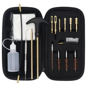 Quick Cleaning Brush 18pcs Universal Gun Cleaning Kit Bronze Bore Brush And Brass Jag Accessories