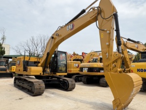 Excavatrice sur chenilles hydraulique Caterpillar 3232024 d'occasion, modèle 20 tonnes, pompe Kawasaki, 123 kW, capacité de la benne de 1,0 m, d'origine japonaise HYDAC - Product Image 1