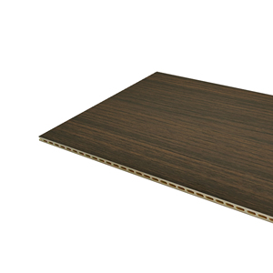 Panneau mural creux en fibre de bois de bambou pour la décoration intérieure, plaque d'ingénierie WPC, panneau mural à épissure sans joint, panneau mural plat pour bureau - Product Image 1