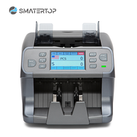 Compteur de billets de poche double CIS professionnel SH-27P UV/MG TFT affichage réseau stockage de données Machine de comptage d'espèces mixte pour
