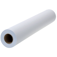 Rollo de papel artesanal blanco personalizado profesional de 80g, papel plotter Cad de alta precisión para papelería y dibujos de prendas