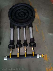 Brûleur à <span class=keywords><strong>gaz</strong></span> à quatre anneaux grande puissance haute efficacité pour <span class=keywords><strong>cuisson</strong></span> commerciale - Product Image 5