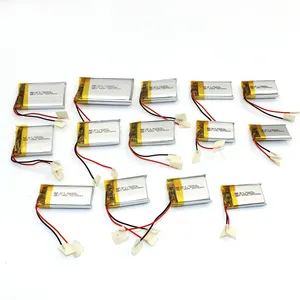 한국 인증 KC 배터리 40mah 1500mah 3.7V 충전식 리튬 폴리머 KC 마크