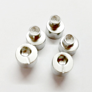 Cold Heading Parts Aluminum Alloy Round Plated Upsetting For Hardware Applications - Product Image 2