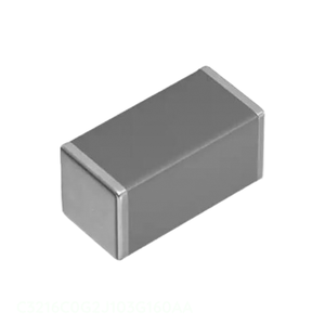 ตัวเก็บประจุเซรามิกแบบติดตั้งบนพื้นผิว MLCC รุ่น COMMERCIAL GRADEMLCC1206C0G6 C3216C0G2J103G160AA ขนาด 1206 (3216 เมตริก) 10000 ปิโวลต์ฟิวส์  แบบ Original 1206 - Product Image 1