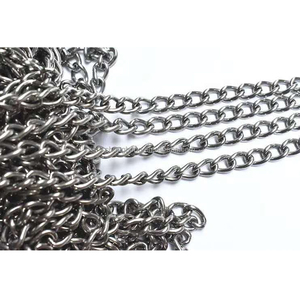 SUS304 нержавеющая сталь сварная цепь 1,2 мм-4 мм витая соединитель 304 нержавеющей стали материал из нержавеющей стали - Product Image 4