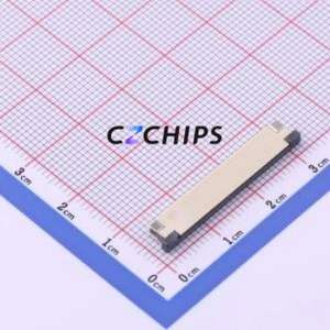 FPC-1.0AS-24PWBH25 FFC/FPC Connector SMD,P=1mm Connector Drawer Type Top Contact 24P 1mm - Product Image 1