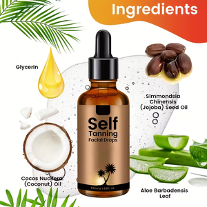 Gouttes autobronzantes pour le visage en gros OEM/ODM, gouttes autobronzantes sans soleil Sunkissed, <span class=keywords><strong>Tan</strong></span>-<span class=keywords><strong>luxe</strong></span>, gouttes autobronzantes pour le visage, gouttes autobronzantes - Product Image 2