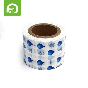 Botella de envoltura de etiqueta de manga termorretráctil de PVC para sellado de tapa de agua de <span class=keywords><strong>5</strong></span> galones - Product Image 4