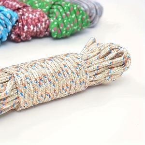 Cordes tressées en fibre de polypropylène PP et polyester pour sandales, chaussures, cordes multicouches non élastiques, cordes en nylon gratuites, 1000 yards - Product Image 5