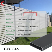 Paneles de Cerca de Privacidad de Aluminio con Sistema de Bloqueo a Presión, Listones Preensamblados, Instalación DIY en 10 Minutos, para Jardín, Balcón, Exterior