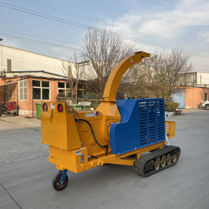 Trituradora de madera para caminar con Control remoto 2025, máquina cortadora móvil, astilladora de madera - Product Image 5