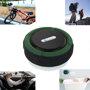 C6 pour Enceinte Portable Sans Fil 5.3 Étanche IP65 avec Ventouse, Radio FM pour Douche, Super Bass, Transmission 10m, Batterie, Plastique, 10 - Product Image 6