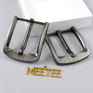 MeeTee ZK897 40mm Ceinture en cuir pour homme <span class=keywords><strong>Boucle</strong></span> <span class=keywords><strong>ardillon</strong></span> <span class=keywords><strong>Fermoir</strong></span> de remplacement en alliage de zinc solide Pantalon Jeans Ceinture Hardware - Product Image 6