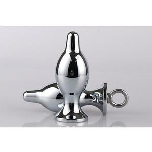 Bouchon anal vaginal en acier inoxydable 304 avec anneau métallique, durable, étanche, jouet sexuel pour le plaisir - Product Image 3